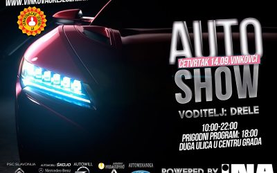 Prodavači automobila na vinkovačkom auto showu predstavljaju najnovije modele