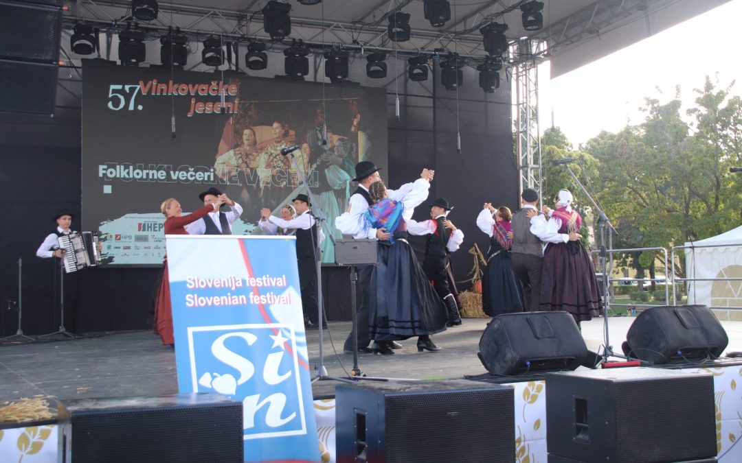 Više od 450 slovenskih folkloraša na festivalu “Slovenija u Slavoniji”