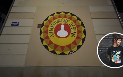 Grb Vinkovačkih jeseni ponovno na istoimenom trgu zahvaljujući unuci autora